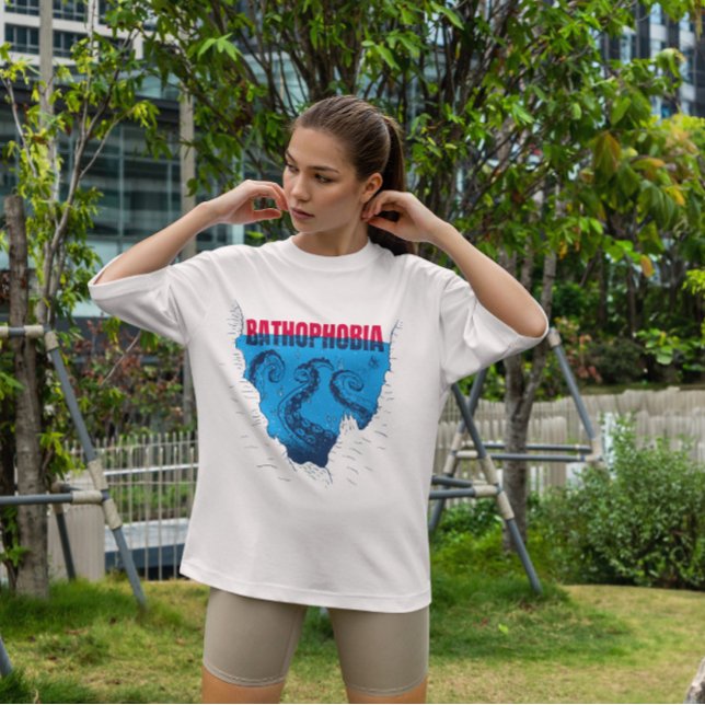 Bathophobia Fear Of Sea T-Shirt (Creator Uploaded)