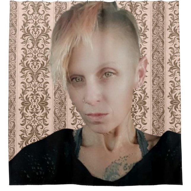 Bathroom Bridget  Shower Curtain (Front)