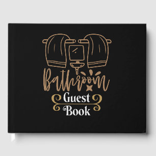 Bathroom Guest Book