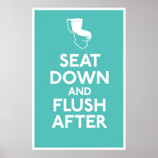 Bathroom Humour Print