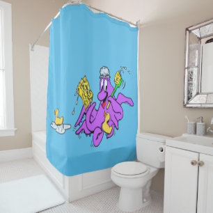 Bathroom Octopus Customisable Shower Curtain