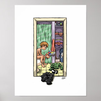 Bathroom Reading Poster