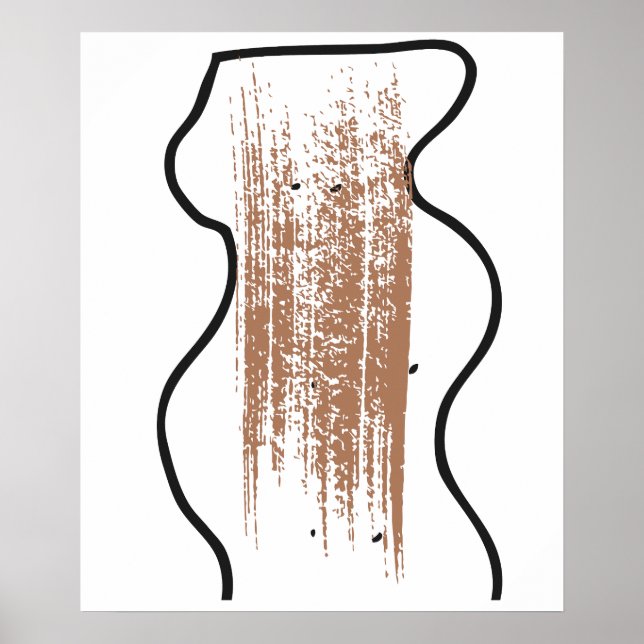 Bathroom Toilet Paper Humour Poster (Front)