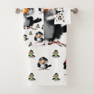 Bathroom Towel Sets Birds