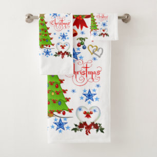 Bathroom Towel Sets Christmas