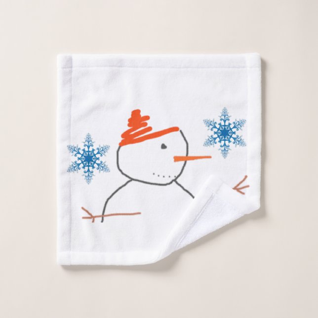 Bathroom Towel Sets Christmas (Wash Cloth)