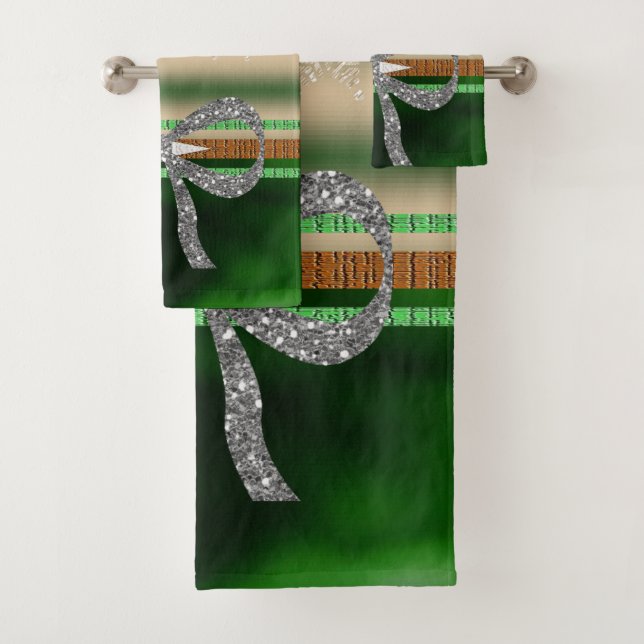 Bathroom Towel Sets Christmas (Insitu)