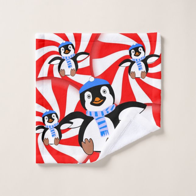 Bathroom Towel Sets Christmas (Wash Cloth)