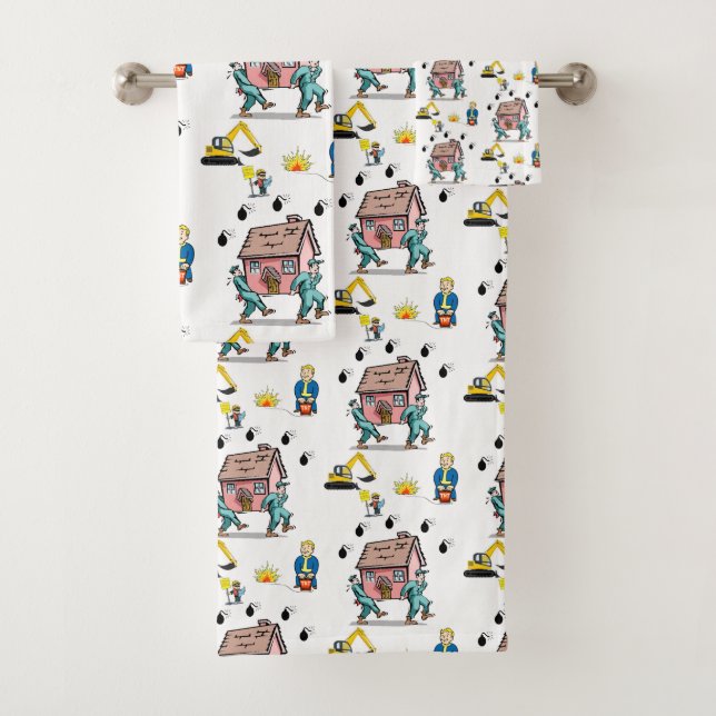 Bathroom Towel Sets Construction (Insitu)