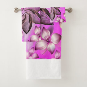 Bathroom Towel Sets Floral