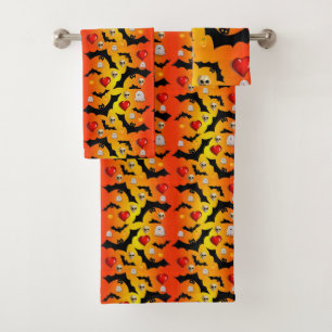 Bathroom Towel Sets Halloween