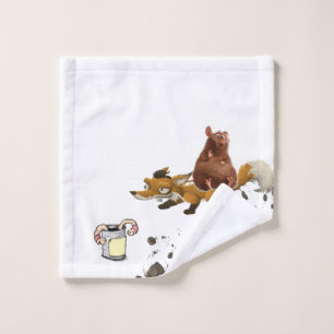 Bathroom Towel Sets Mouse Fox Worm