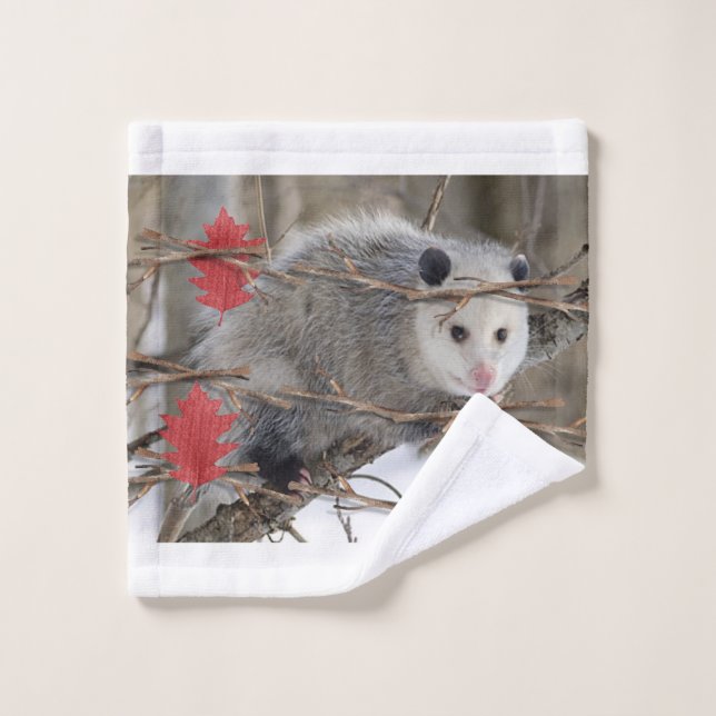 Bathroom Towel Sets Opossum Nature (Wash Cloth)