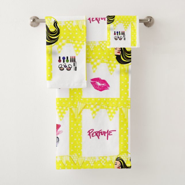 Bathroom Towel Sets Perfume (Insitu)