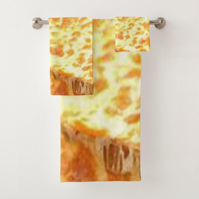 Bathroom Towel Sets Pizza (Insitu)