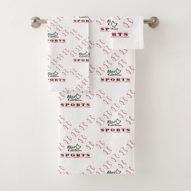 Bathroom Towel Sets Sports (Insitu)