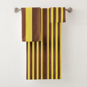 Bathroom Towel Sets Stripe