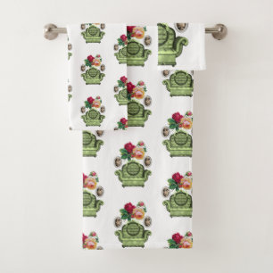 Bathroom Towel Sets Sunflowers