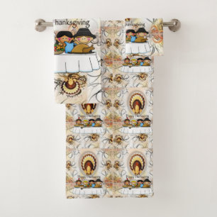 Bathroom Towel Sets Thanksgiving