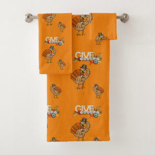 Bathroom Towel Sets Thanksgiving
