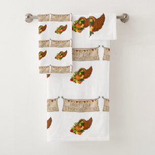 Bathroom Towel Sets Thanksgiving