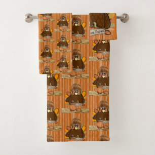 Bathroom Towel Sets Thanksgiving