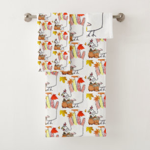 Bathroom Towel Sets Thanksgiving