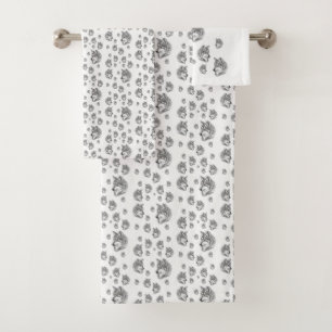 Bathroom Towel Sets Wolves