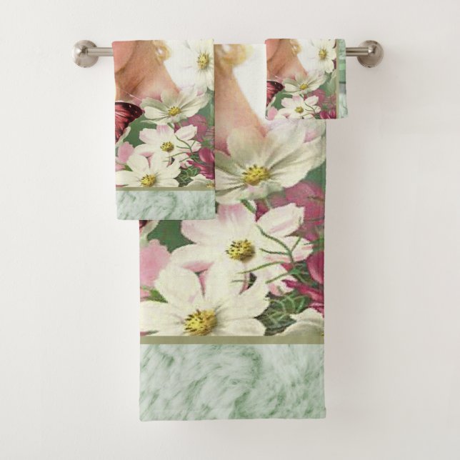 Bathroom Towel Victorian (Insitu)