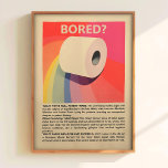 Bathroom Wall Art Retro Toilet Art Funny Toilet Ar<br><div class="desc">Bathroom Wall Art Retro Toilet Art Funny Toilet Art Bored Print Maximalist Wall Art Paper Roll Funny Pink Toilet Poster WC Prints, Bathroom Vintage Art, Funny Bathroom Print, Funny Bathroom Sign, Guest Bathroom Decor, Maximalist Wall Art, RESTROOM WALL ART, Retro Home Decor, Toilet Wall Decor, Toilet Wall Art, Self Care...</div>