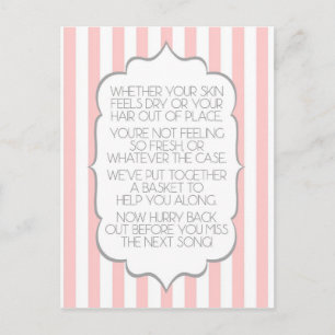 BathroomSign.jpg Postcard