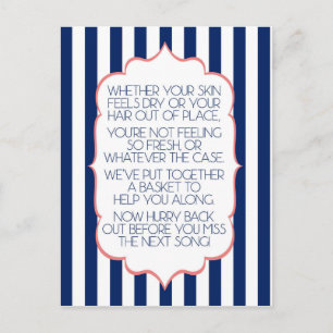 BathroomSign.jpg Postcard