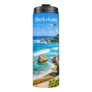 Bathsheba, Barbados - Tropical Beach Coast Thermal Tumbler