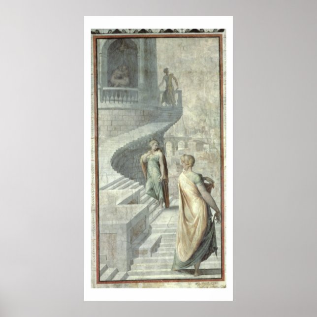 Bathsheba Visiting David, c.1553 Poster (Front)