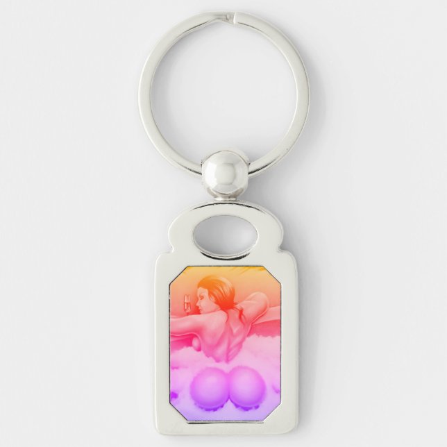 “Bathtime” Key Ring (Front)