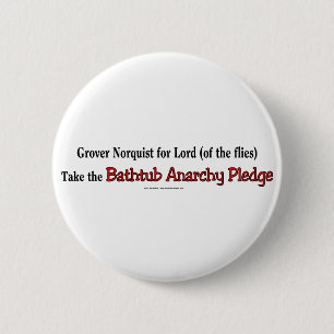 BathtubAnarchyPledge 6 Cm Round Badge