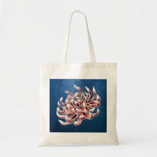 Batik Chrysanthemum Tote Bag