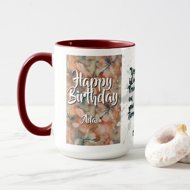 Batik Combo Mug CM05-01 Leo (With Donut)