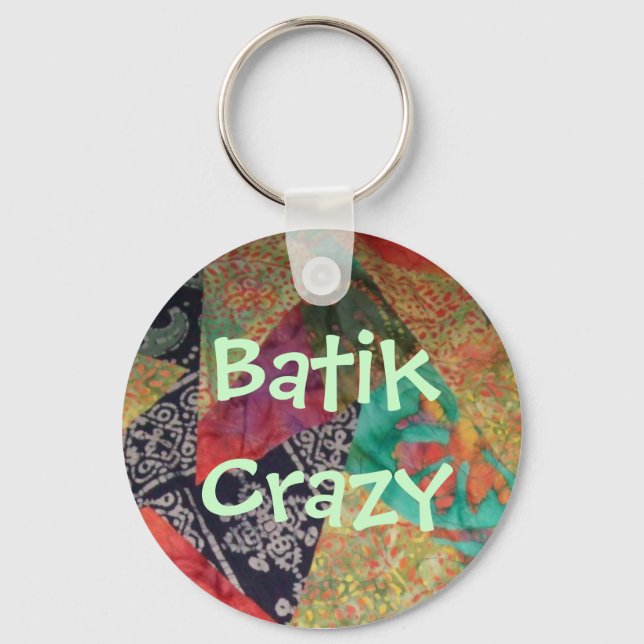 Batik Crazy Key Ring (Front)