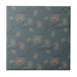 Batik Floral Tile