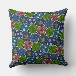 Batik Garut Bulu Hayam Cushion