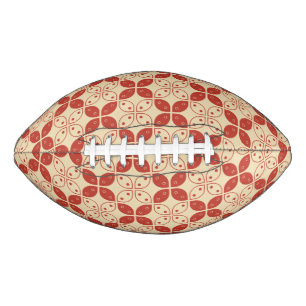 Batik Kawung, Indonesian Pattern, Javanese, Ethnic American Football