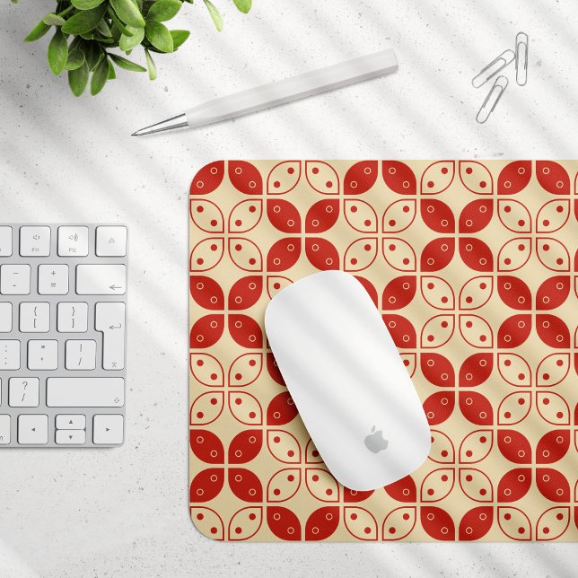 Batik Kawung, Indonesian Pattern, Javanese, Ethnic Mouse Mat (Creator Uploaded)