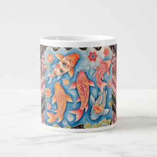 Batik Koi Fish Love, Speciality Mug
