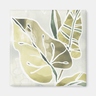 Batik Leaves Magnet