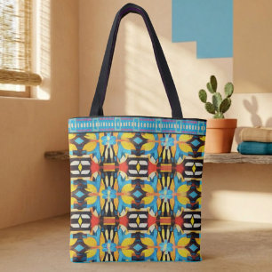 Batik Mosaic Tote Bag