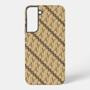 Batik Parang, Indonesian Pattern, Javanese, Ethnic Samsung Galaxy Case