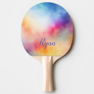 Batik Pattern colorful Ping Pong Paddle