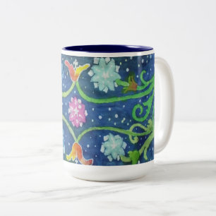 batik tapestry Mug