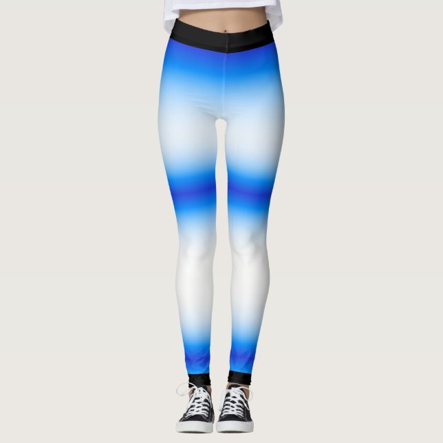 Batik Tie Dye Effect Leggings (Front)